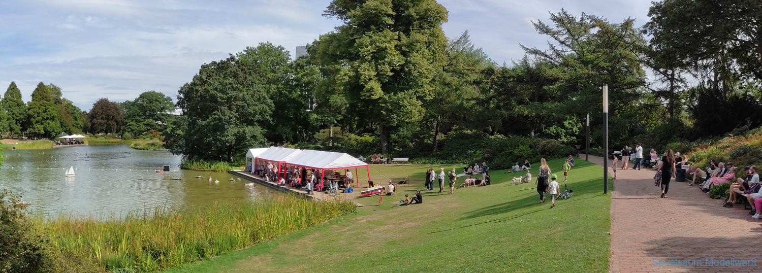 (Vater & Sohn)-Schaufahren des SMC Hamburg, Planten un Blomen 08/22